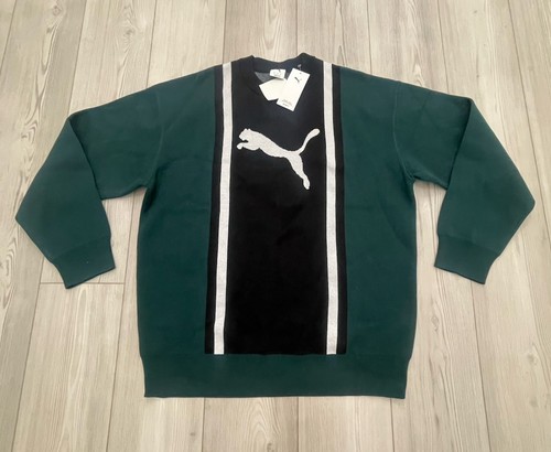 Puma Future Archive Relaxed Knitted Crew Neck Sweater  Size Large (632294)