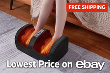 Electric Foot Massager with Heat Neuropathy Relief