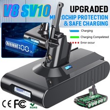 For Dyson V8 Replacement Battery SV10 V8 Absolute V8 Animal Power Pack / Filters