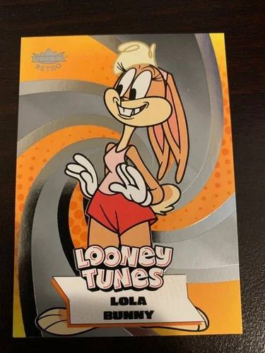 FLEER RETRO LOONEY TUNES 2024 LOLA BUNNY TRADING CARD #12 FREE COMBINED SHIPPING