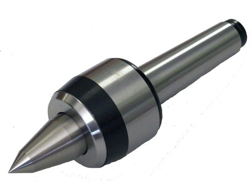 Punta Live Center Triplo Cuscinetto Per Tornio – MT1/MT2/MT3/MT4, In Acciaio Al Carbonio, Max 3000 RPM, Alta Precisione 0.0004 Cm