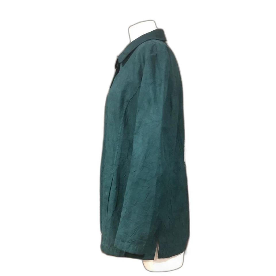 Chaqueta Blazer Nordstrom Verde Oscuro Grande L Foto 4 de 4