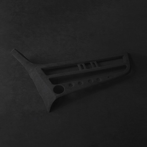 For Lexus ES 300h 350 2022-2024 Black Suede Car Console Volume Switch Panel Trim - Picture 4 of 9