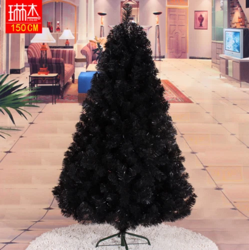 Black Artificial Christmas Tree Holiday Indoor Plastic Stand Base Xmas Home New - Picture 8 of 11