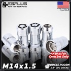 Chrome 14x1.5 Wheel Lock Set Lug Nut For Chevy Colorado Silverado Suburban Tahoe