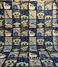 Star Wars 70-Inch X 72-Inch Baby Yoda Shower Curtain and Hook Set Kids