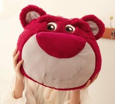 Red Strawberry Bear Pillow Plush Toy Pillow Doll 70cm