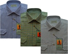 Mens Traditional Country Classics Long Sleeve Check Shirts M - 6XL By Tom Hagan