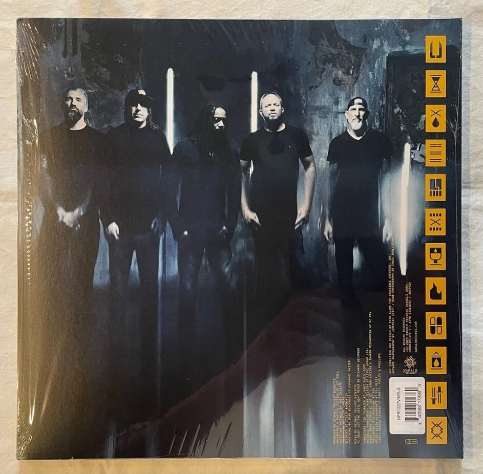 Sevendust - Truth Killer (Silver Vinyl / Flat Signed by all 5 band members) Foto 3 de 4