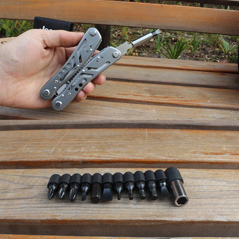 JEEP многофункциональный открытый набор плоскогубцы нож из нержавеющей стали кемпинг отвертка - Изображение 4 из 4