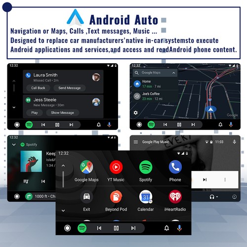 RCD330 5538 RCD340G 187B NONAME 6.5" MIB Carplay Android Auto MIB Radio USB AUX - Picture 8 of 14
