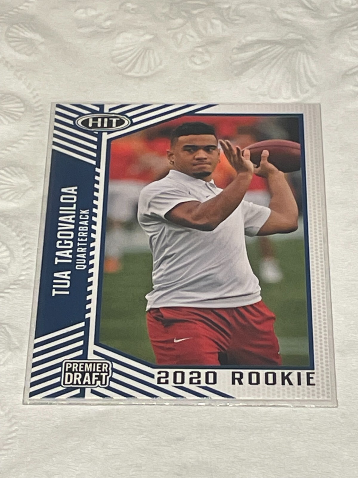 Tua Tagovailoa Sage Hit Premier Draft #13 Blue