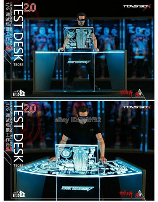 1/6 TOYS BOX  Man Workshop Scene Props Test Desk 2.0 For 12''Figure