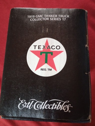 2000 ERTL 1919 GMC Tanker Truck Bank "TEXACO" CHROME EDITION 1/28th Scale NIB - Picture 4 of 7
