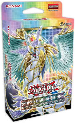 YUGIOH! LEGEND OF THE CRYSTAL BEASTS STRUCTURE DECK - 1ST EDITION  - NEW/SEALED
