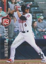 2016 Richmond Flying Squirrels Hunter Cole RC Rookie Giants