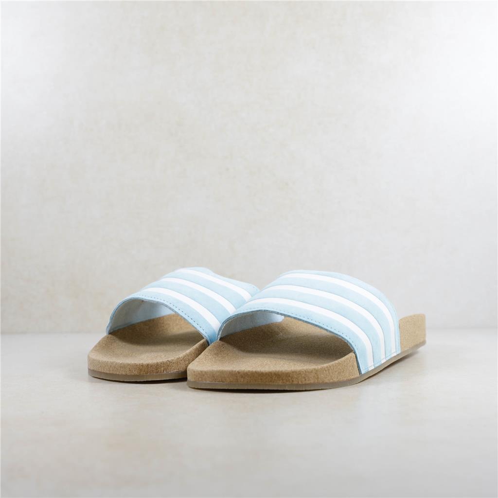 Womens adidas Adilette Cork Sky Blue 