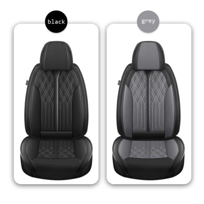 Car Front Row Seat Covers For Toyota RAV4 2013-2018 PU Leather Cushion Pad 2pcs
