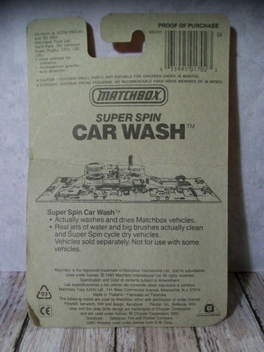 Matchbox Corvette Grand Sport, MB2, nuovo colore, bianco con strisce rosse, 1:64 nuovo con scatola - Foto 6 di 6