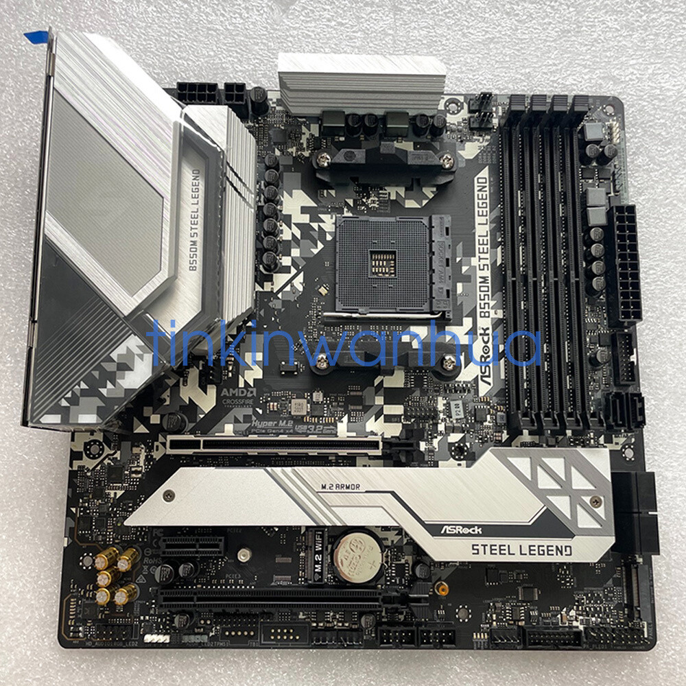 ASRock B550m Steel Legend mATX 訳あり動作品 ASRock > B550M