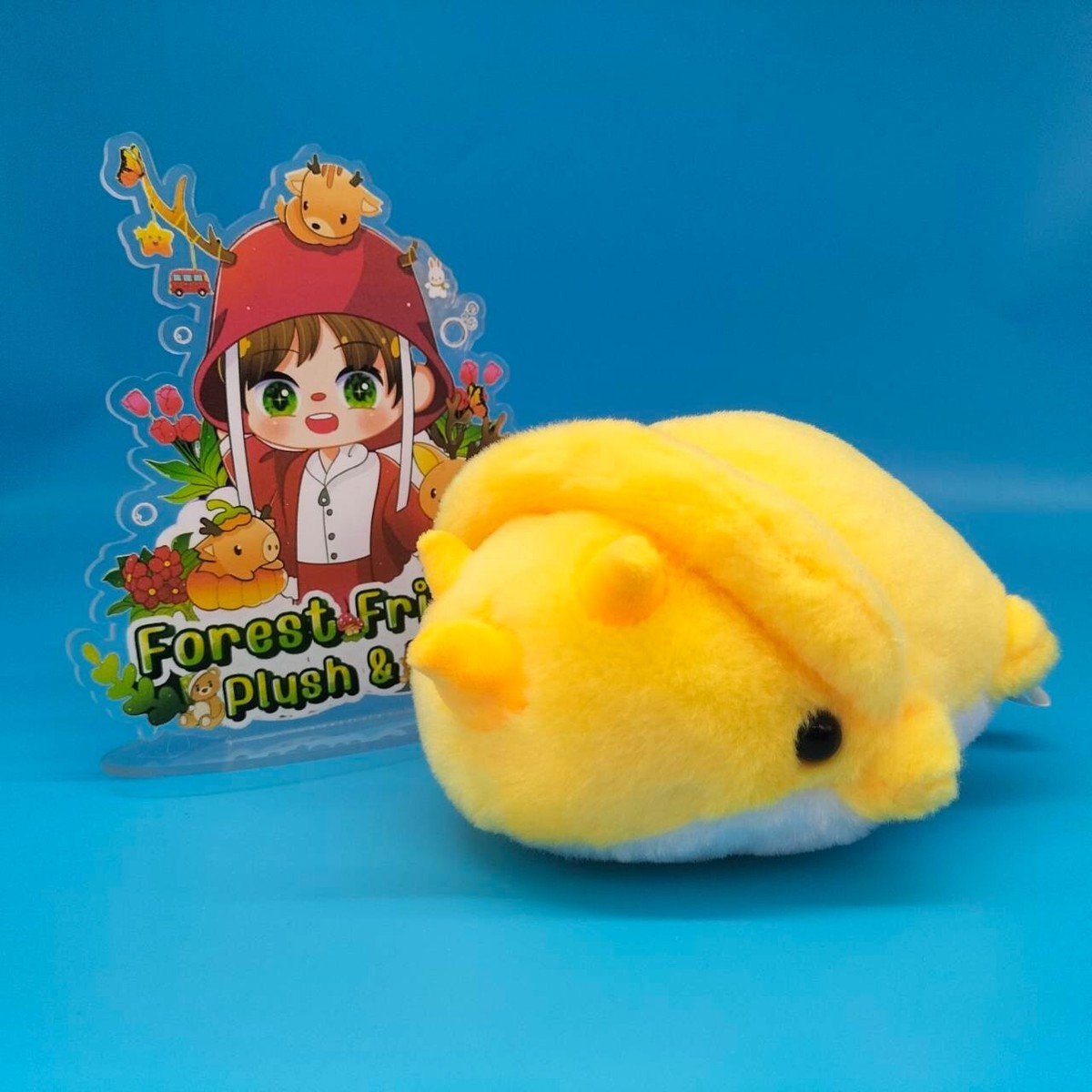 Yell Yuru Yuru Dinosaur Yellow Triceratops Plush 6