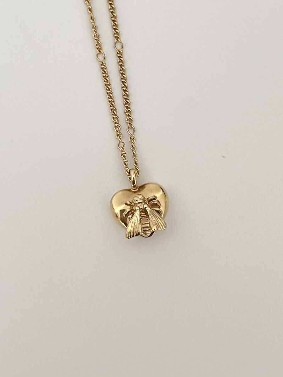 Bee on the Heart Necklace Bee on the Heart Necklace