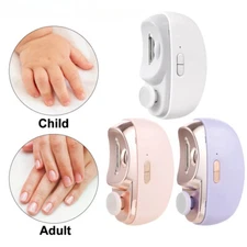 2in1 Wireless Nail Clipper for Child Nail Grinder Portable Finger Nails Cutter