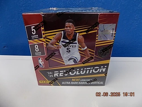 2024-25 Panini Revolution Basketball Factory Sealed Hobby Box
