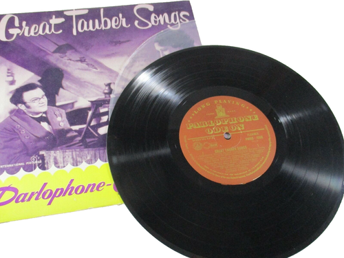 Vintage Great Tauber Songs Parlophone-Odeon Long Playing Record 10" 33RPM Vinyl - Picture 4 of 4