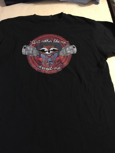 Rocket Racoon T Shirt XL