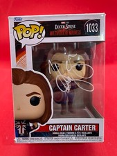 HAYLEY ATWELL signed Autogramm Funko Pop CAPTAIN CARTER in Person autograph ACOA