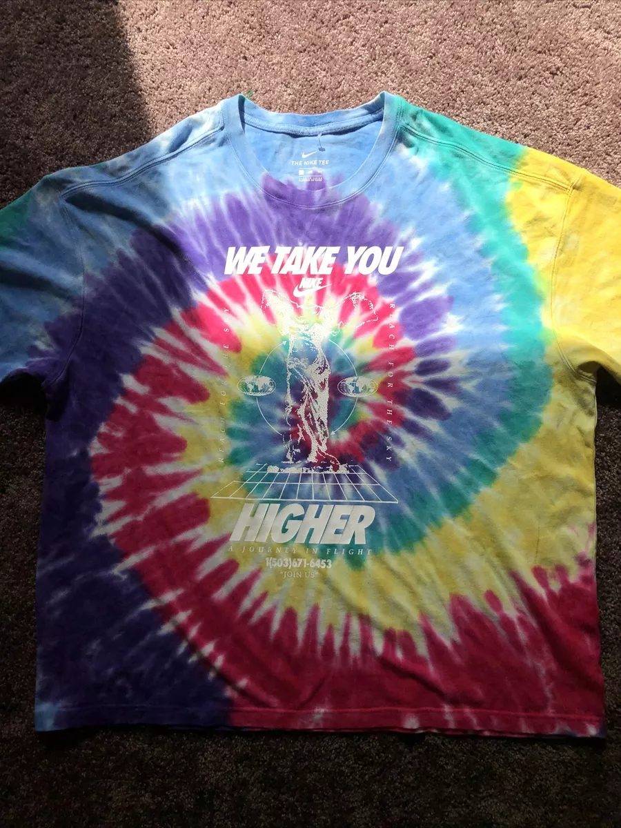 Nike vibe tie dye tee sale