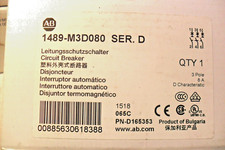 Allen Bradley 1489- M3D080 - Miniature Circuit Breaker New in Factory Box