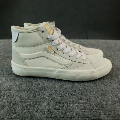 Vans The Lizzie Shoes Womens Size 5.5 Beige Sneakers Lace Up Armanto EcoCush