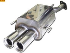 FOX Sportauspuff Opel Astra G Stufenheck 2x80