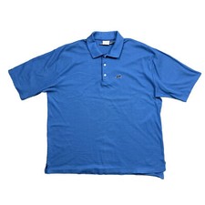 Vintage Polo Shirt Made in USA 70s/80 Le Chat Career Club Embroidered Logo XL