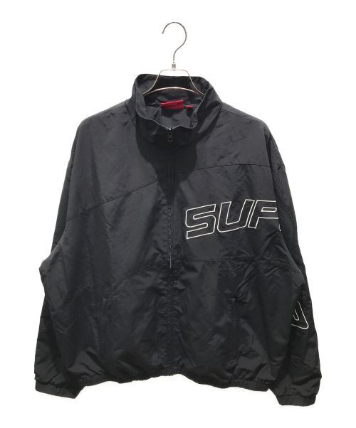 SUPREME Men's Curve Track Jacket 24SS Mountain Parka Black SUPREME Men's Curve Track Jacket 24SS Mountain Parka Black