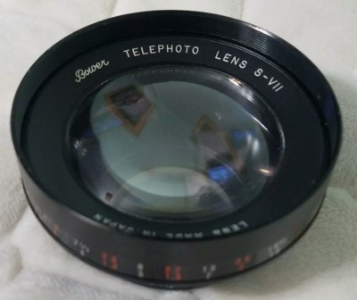 BOWER S-VII TELEPHOTO LENS Made in Japan VINTAGE RARE CHEAP MUST SEE