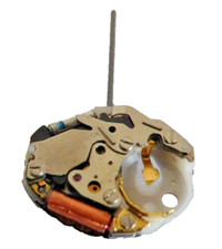 MIYOTA 3 N20 MOVEMENT QUARTZ FOR PARTS or REPAIR. USED. 1 JEWEL