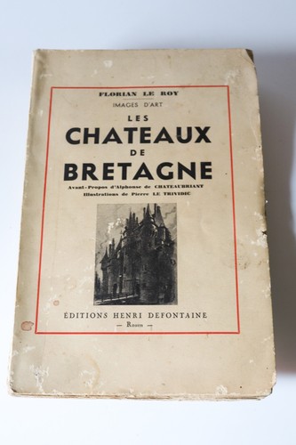 Florian Le Roy - Les Châteaux de Bretagne - EA signiert / gewidmet