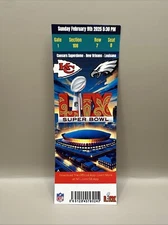 Super Bowl LIX Commemorative Ticket Replica 2025 - KC Chiefs Phi Eagles