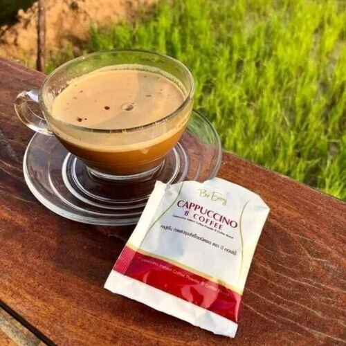 12x Be Easy B Café Cappuccino Control de Peso Instantáneo Desintoxicación Dieta Adelgazante Foto 3 de 4