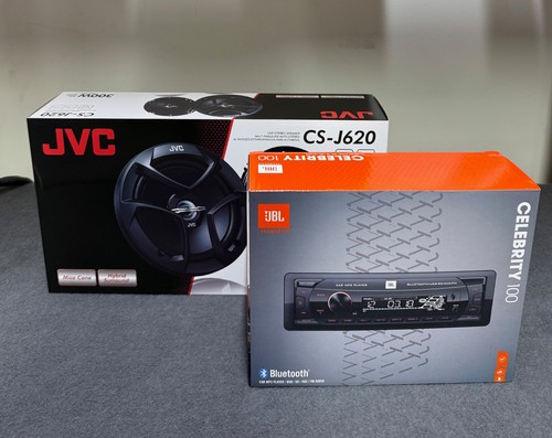 JBL Car Stereo Radio Mechless Bluetooth USB Aux with 16cm JVC 2way 300W Speakers - Picture 7 of 10