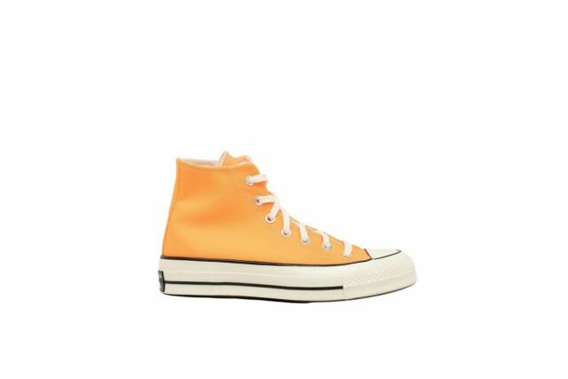 orange high top converse