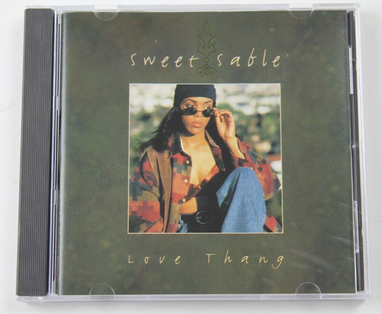 Sweet Sable ‎– Love Thang CD Promo Scotti Bros. Records ‎ SBDJ 78014-2 Rare  1995