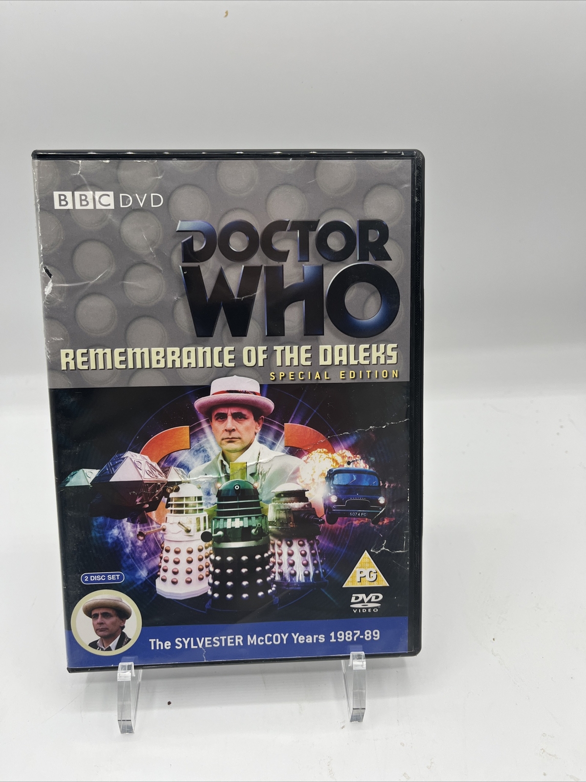 DOCTOR WHO REMEMBRANCE OF THE DALEKS SPECIAL EDITION DVD Sylvester McCoy 2 Discs