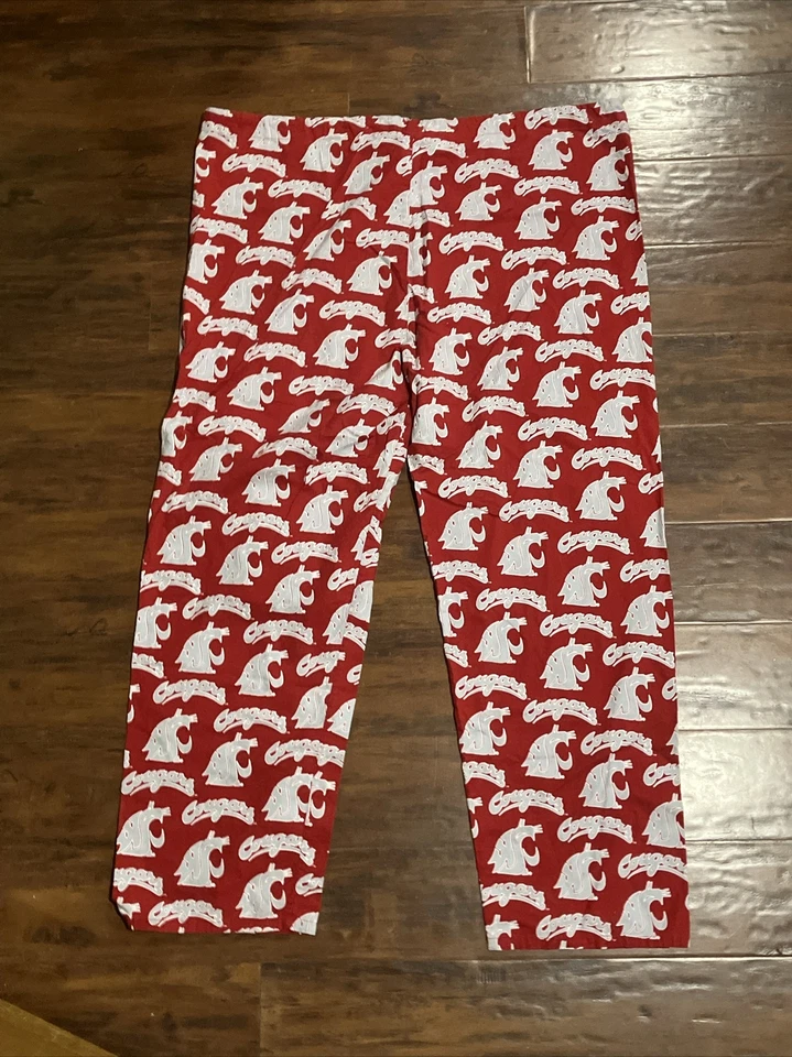 Pantalones pij Broad Bay Washington State logotipo carmesí para hombre XL Foto 4 de 4