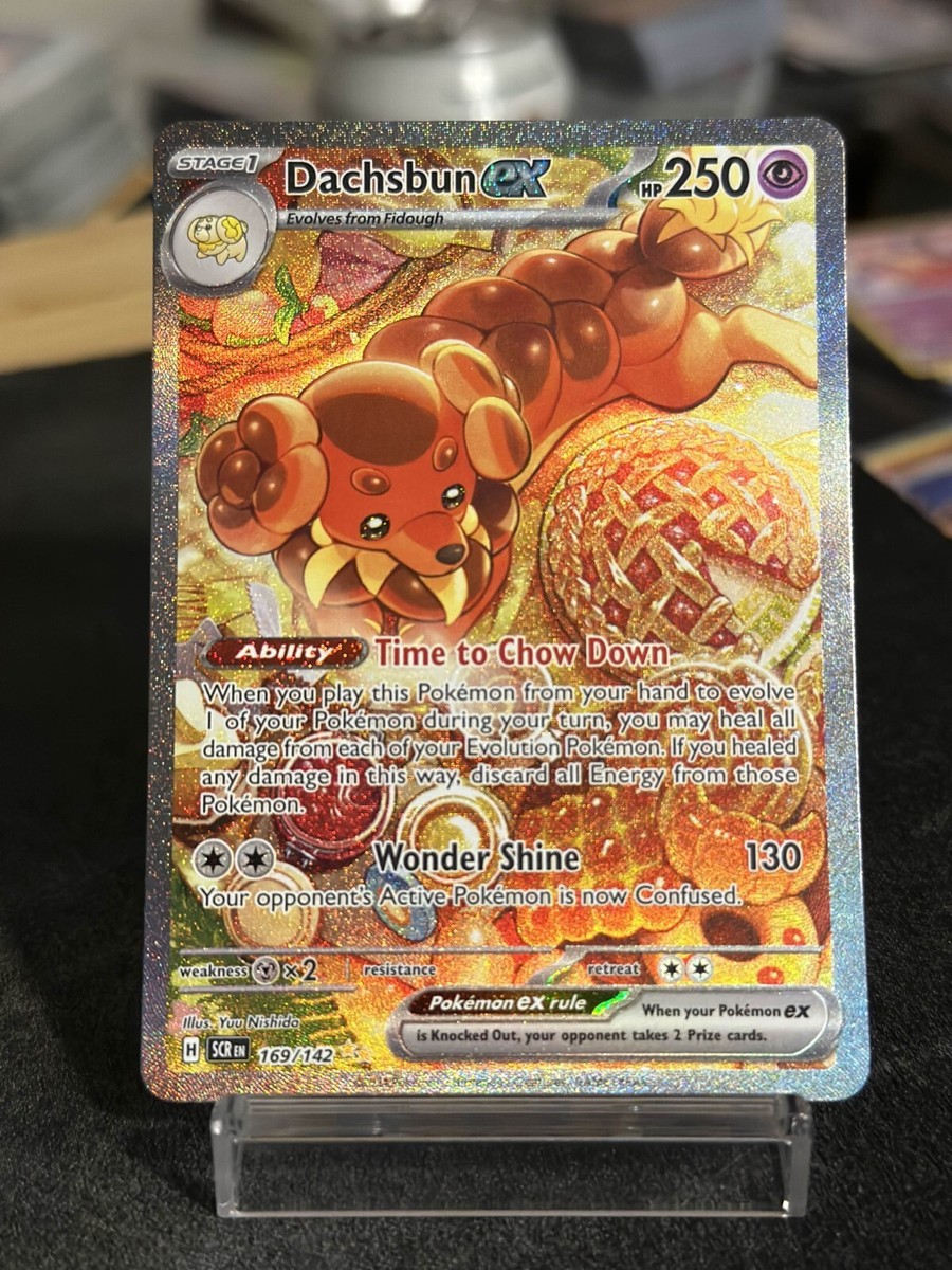 Dachsbun ex 169/142 Stellar Crown Special Illustration Rare Dachsbun ex 169/142 Stellar Crown Special Illustration Rare