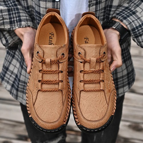 Men's Casual Shoes Lightweight Flats Loafers Moccasin Outdoor Work Shoes - Picture 15 of 30