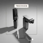 Pair of Hings for TECHNICS SL-J90, SL-J100R, SL-J110R, JVC AL-E71, E500BK